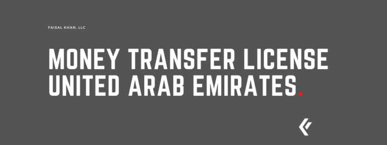 Faisal Khan LLC - Money Transfer License United Arab Emirates.