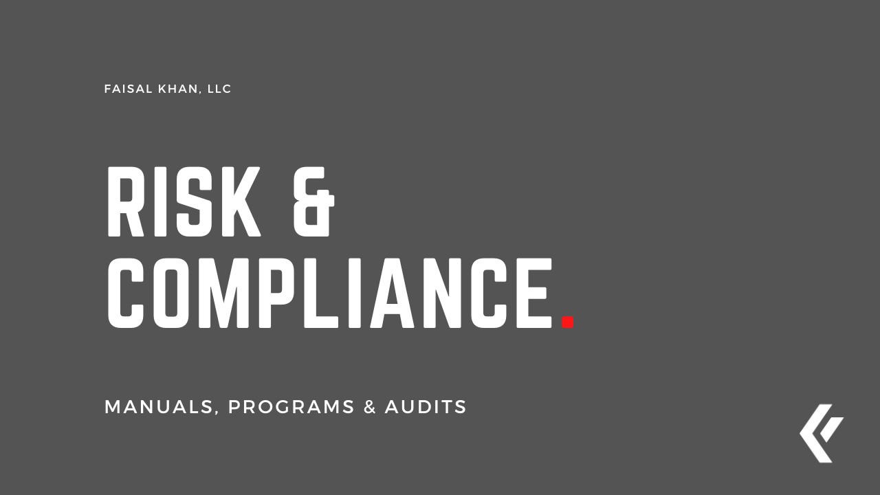 Faisal Khan LLC - Risk & Compliance