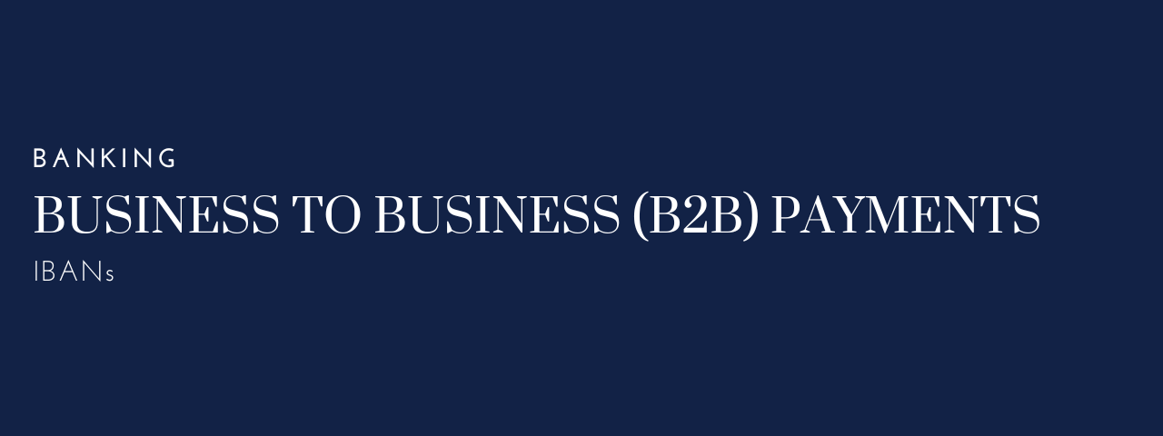 Faisal Khan LLC - Business to Business (B2B) Payments