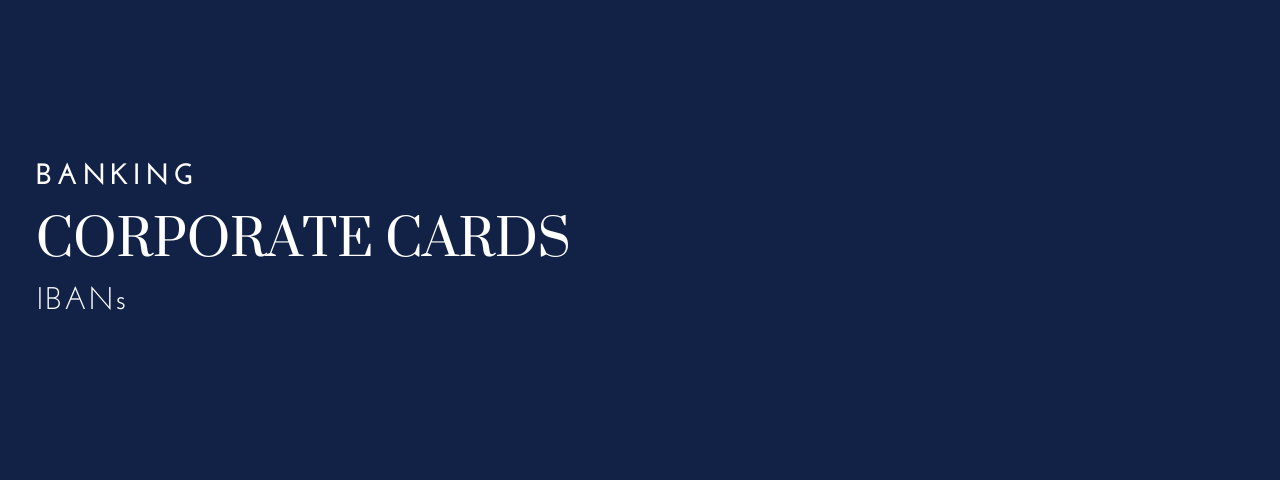 Faisal Khan LLC - Corporate cards