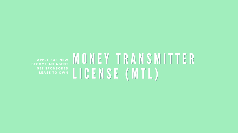 MONEY TRANSMITTER LICENSE MTL - FAISAL KHAN LLC